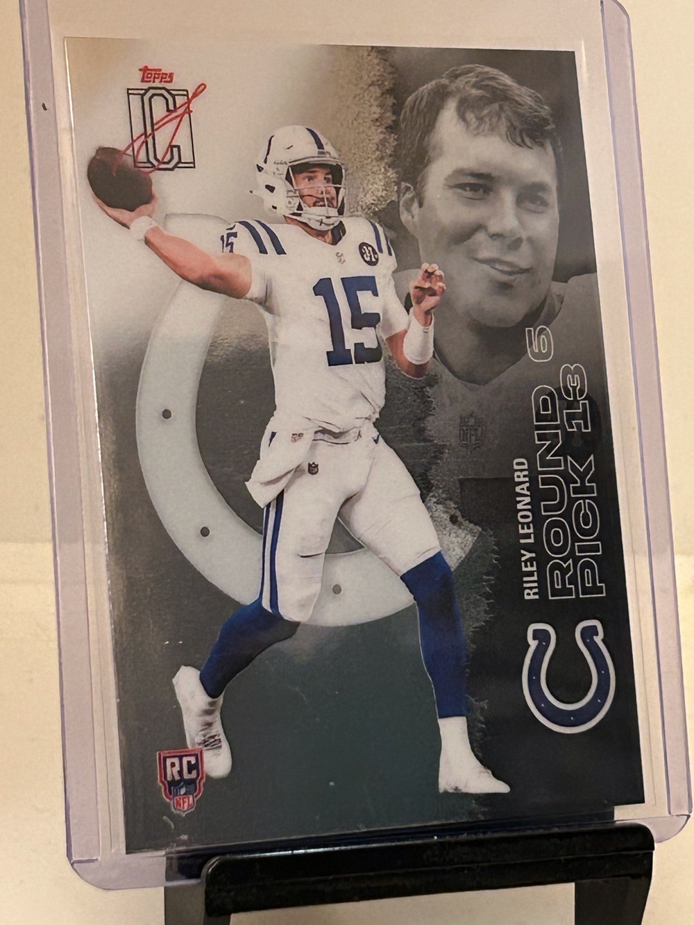 Riley Leonard 2025 Topps Signature Class Rookie Card-